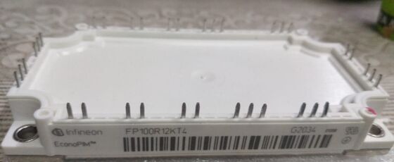 FP100R12KT4 1200V 100A PIM IGBT মডিউল TRENCHSTOP™ IGBT4 Low VCE(sat) 2.1V ইন্টিগ্রেটেড রেকটিফায়ার এবং ব্রেক কপার বেসপ্লেট NTC মোটর ড্রাইভের জন্য লো সুইচিং লস