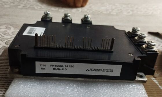 PM100RL1A120 1200V 100A IPM 5th-Gen CSTBT™ Low VCE(sat) 1.75V ইন্টিগ্রেটেড ড্রাইভ শর্ট-সার্কিট সুরক্ষা ওভার-টেম্প ডিটেকশন এরর আউটপুট ড্রাইভের জন্য UL সার্টিফাইড