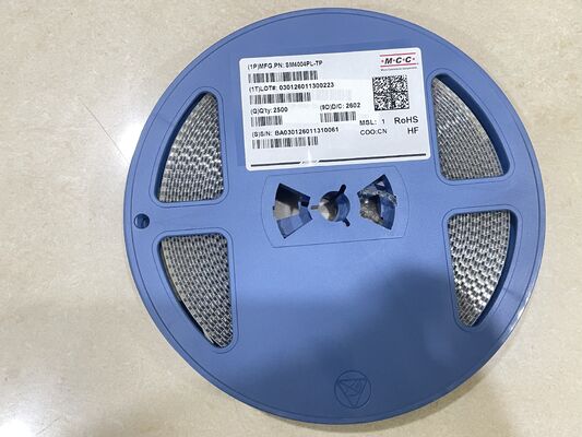 SM4004PL-TP ৪০০V ১A সাধারণ উদ্দেশ্য ডায়োড কম VF ১.১V কম লিকেজ ৫µA উচ্চ সার্জ ৩০A SOD-123FL -৬৫°C থেকে ১৭৫°C পাওয়ার সাপ্লাই এবং LED লাইটিং এর জন্য RoHS অনুবর্তী