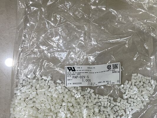 PAP-02V-S 2 অবস্থান 2.0 মিমি পিচ সংযোগকারী হাউজিং পিএ সিরিজ রিসেপ্টাকল ক্রাম্প টার্মিনেশন পজিটিভ লক কম্প্যাক্ট 3A রেটিং 100V এসি ওয়্যার-টু-বোর্ড এবং উচ্চ ঘনত্ব অ্যাপ্লিকেশনগুলির জন্য