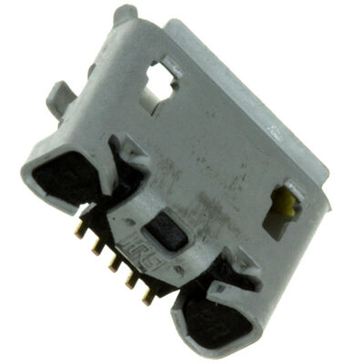 ZX62-B-5PA(33) মাইক্র ইউএসবি বি 5-পিন কমপ্যাক্ট এসএমটি, রুক্ষ শেল উচ্চ-রিটেনশন 10k সাইকেল পোর্টেবল ডিভাইসের জন্য আদর্শ