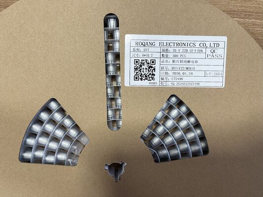 MA35V680M10X13 680μF 35V অ্যালুম ইলেক ক্যাপ 10x13mm 105°C কম প্রতিবন্ধকতা দীর্ঘ জীবন শক্তি এবং শিল্পের জন্য উচ্চ ripple