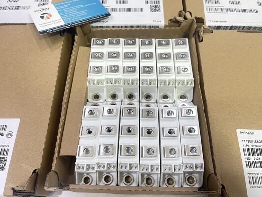 TT120N16SOFHPSA1 SCR মডিউল 1600V Vdrm 120A Itav চাপ যোগাযোগ উচ্চ জর্জ কম ক্ষতি শিল্প গ্রেড পাওয়ার নিয়ন্ত্রণের জন্য