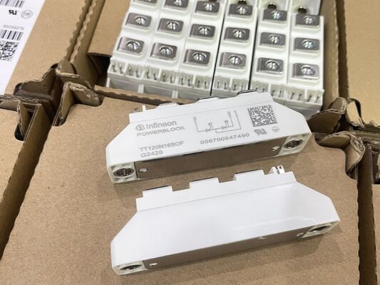 TT120N16SOFHPSA1 SCR মডিউল 1600V Vdrm 120A Itav চাপ যোগাযোগ উচ্চ জর্জ কম ক্ষতি শিল্প গ্রেড পাওয়ার নিয়ন্ত্রণের জন্য